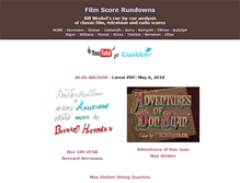 Tablet Screenshot of filmscorerundowns.net